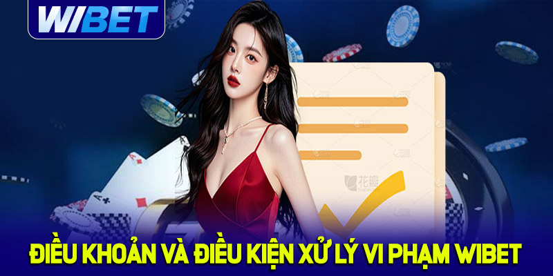Điều khoản và điều kiện xử lý vi phạm tại WIBET